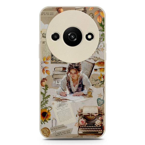 Chapters of You Series Soft Phone Case - Silica Gel Case - Offwhite - Xiaomi Redmi A3