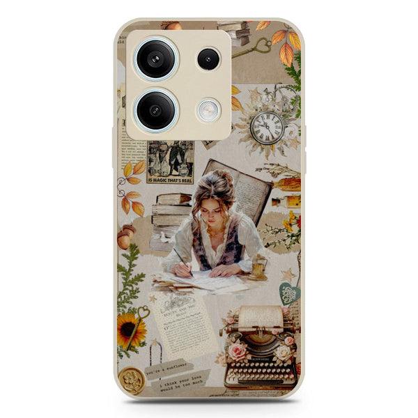 Chapters of You Series Soft Phone Case - Silica Gel Case - Offwhite - Xiaomi Redmi Note 13