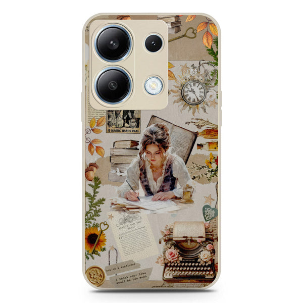 Chapters of You Series Soft Phone Case - Silica Gel Case - Offwhite - Xiaomi Redmi Note 13 Pro 4G