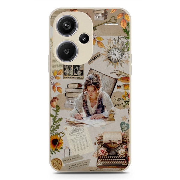 Chapters of You Series Soft Phone Case - Silica Gel Case - Offwhite - Xiaomi Redmi Note 13 Pro Plus 5G