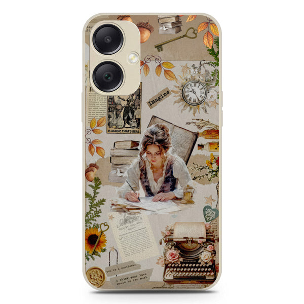 Chapters of You Series Soft Phone Case - Silica Gel Case - Offwhite - Samsung Galaxy A05