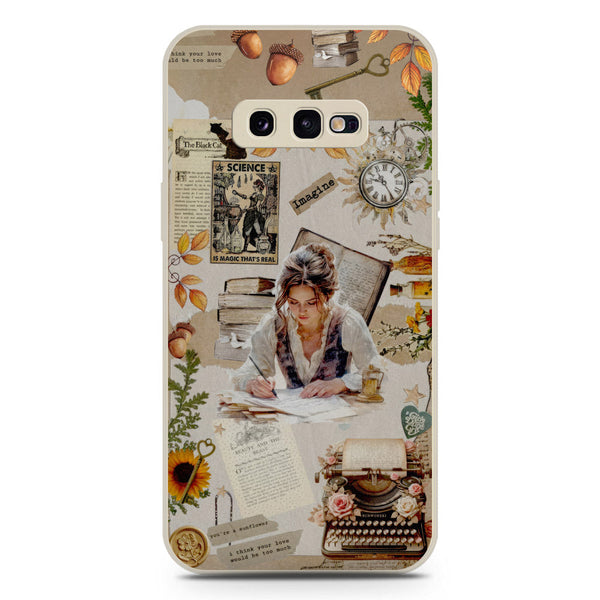 Chapters of You Series Soft Phone Case - Silica Gel Case - Offwhite - Samsung Galaxy S10e