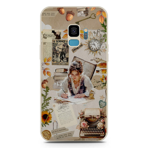 Chapters of You Series Soft Phone Case - Silica Gel Case - Offwhite - Samsung Galaxy S9