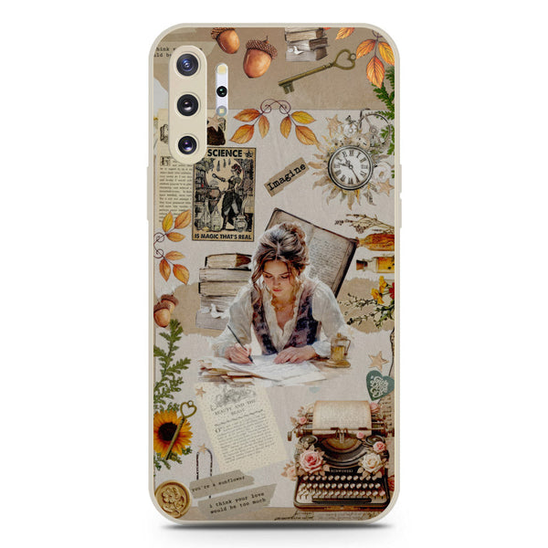 Chapters of You Series Soft Phone Case - Silica Gel Case - Offwhite - Samsung Galaxy Note 10 Plus