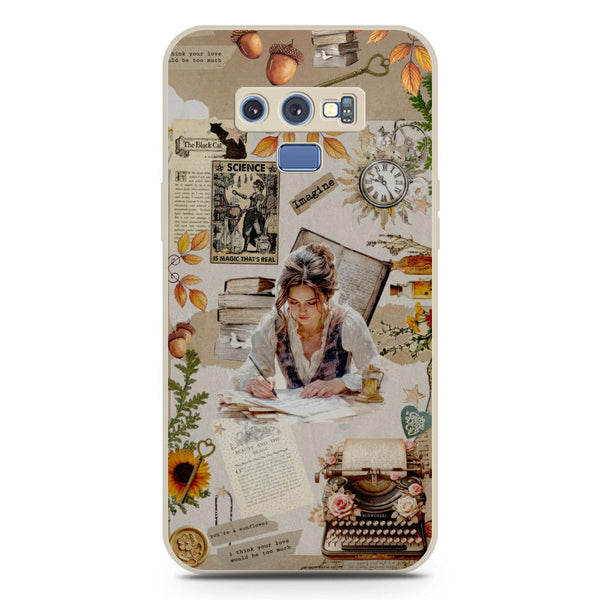 Chapters of You Series Soft Phone Case - Silica Gel Case - Offwhite - Samsung Galaxy Note 9