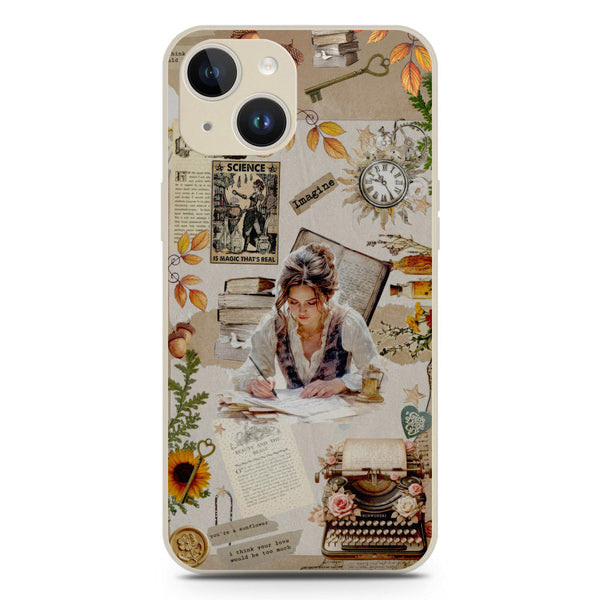 Chapters of You Series Soft Phone Case - Silica Gel Case - Offwhite - iPhone 14