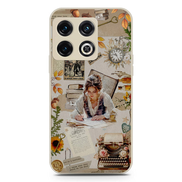 Chapters of You Series Soft Phone Case - Silica Gel Case - Offwhite - OnePlus 10 Pro