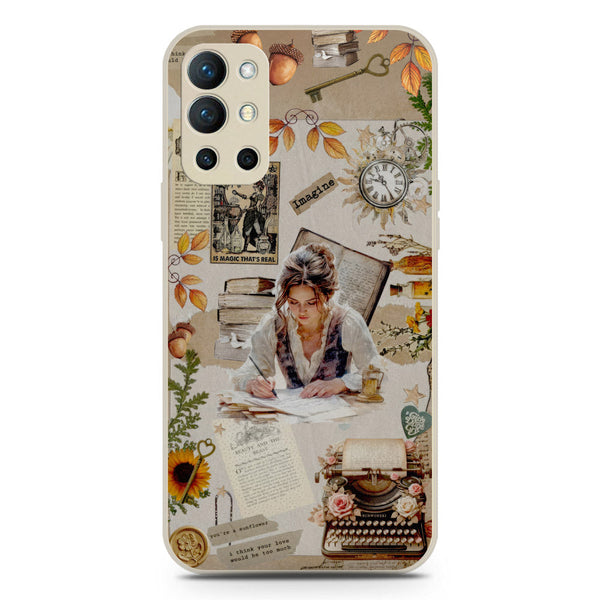 Chapters of You Series Soft Phone Case - Silica Gel Case - Offwhite - OnePlus 9R