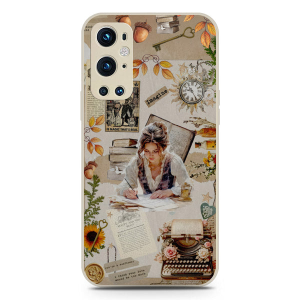 Chapters of You Series Soft Phone Case - Silica Gel Case - Offwhite - OnePlus 9 Pro