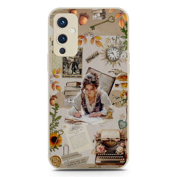 Chapters of You Series Soft Phone Case - Silica Gel Case - Offwhite - OnePlus 9