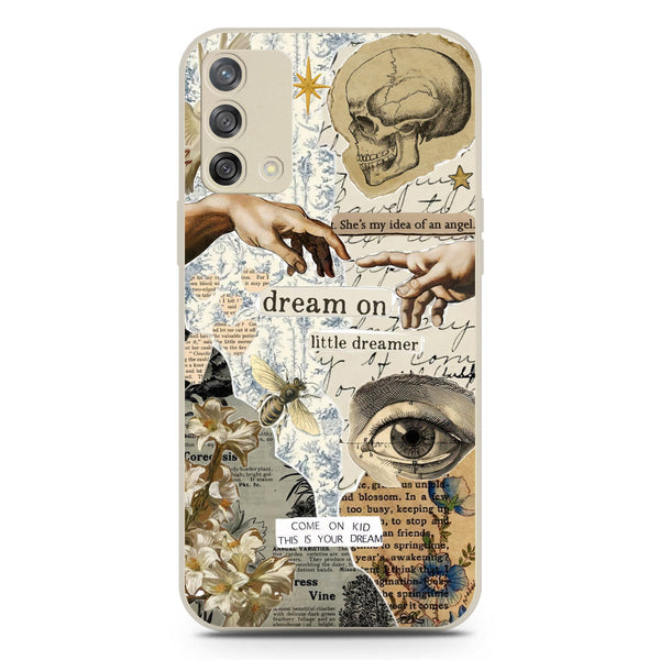 Chapters of You Series Soft Phone Case - Silica Gel Case - Offwhite - Oppo Reno 6 Lite