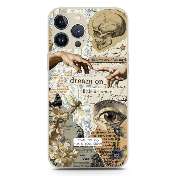 Chapters of You Series Soft Phone Case - Silica Gel Case - Offwhite - iPhone 13 Pro