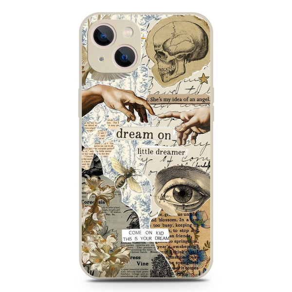 Chapters of You Series Soft Phone Case - Silica Gel Case - Offwhite - iPhone 13