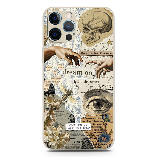 Chapters of You Series Soft Phone Case - Silica Gel Case - Offwhite - iPhone 12 Pro