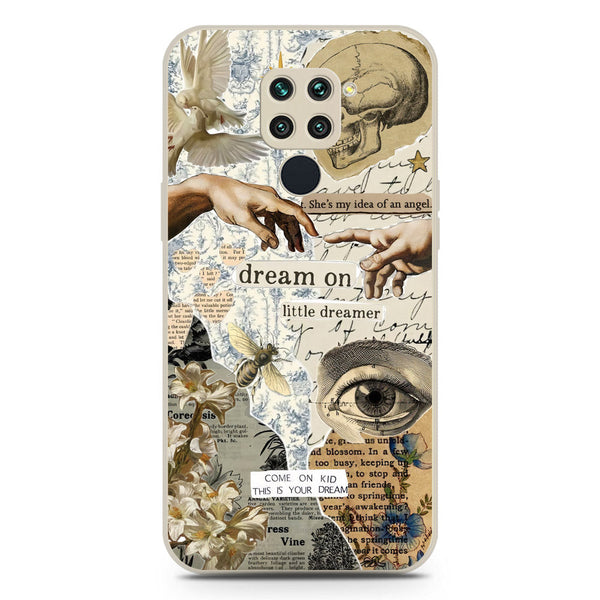 Chapters of You Series Soft Phone Case - Silica Gel Case - Offwhite - Xiaomi Redmi Note 9
