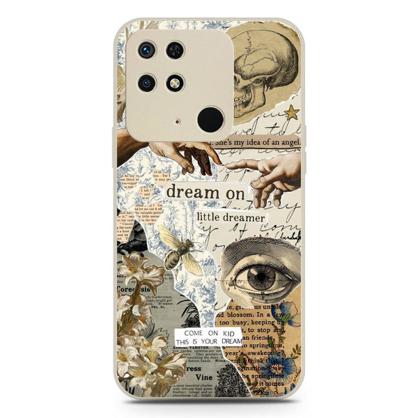 Chapters of You Series Soft Phone Case - Silica Gel Case - Offwhite - Xiaomi Redmi 10C