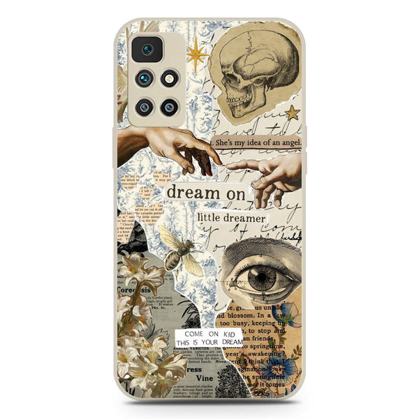 Chapters of You Series Soft Phone Case - Silica Gel Case - Offwhite - Xiaomi Redmi 10 Prime