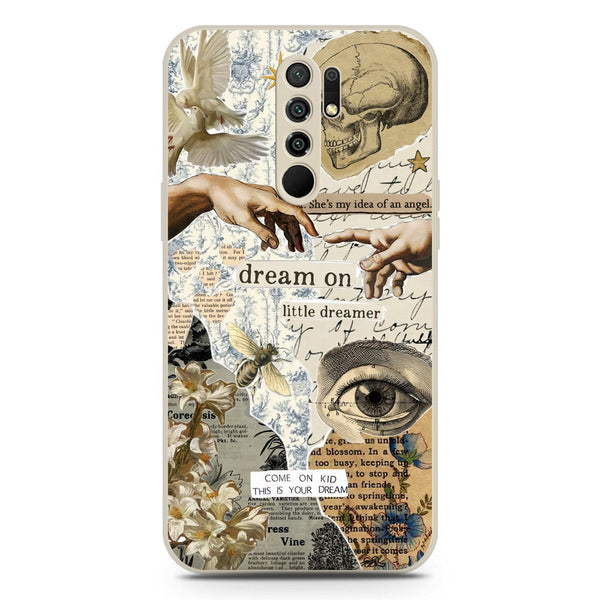 Chapters of You Series Soft Phone Case - Silica Gel Case - Offwhite - Xiaomi Redmi 9