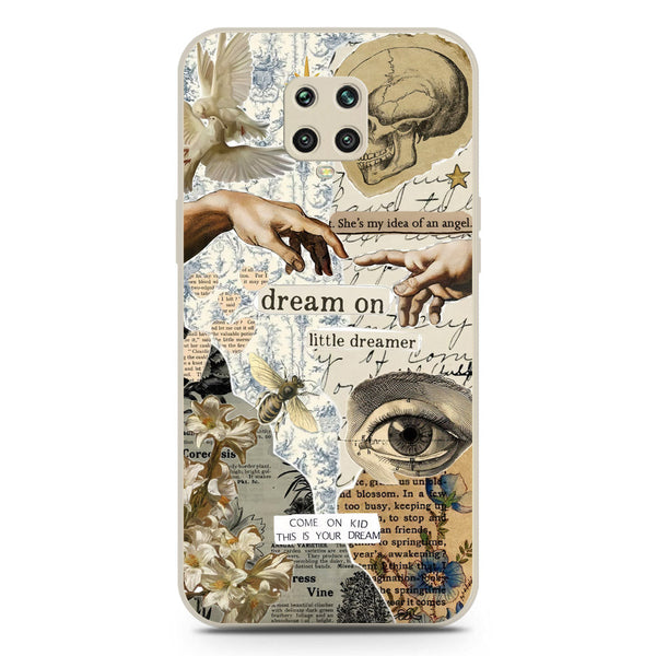 Chapters of You Series Soft Phone Case - Silica Gel Case - Offwhite - Xiaomi Poco M2 Pro