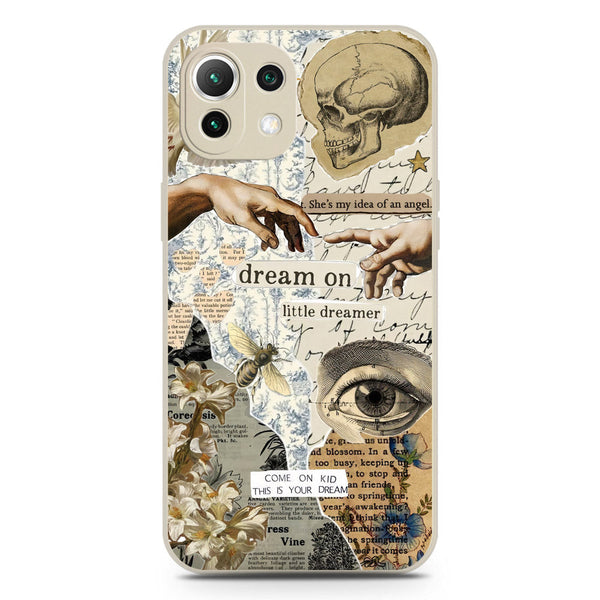 Chapters of You Series Soft Phone Case - Silica Gel Case - Offwhite - Xiaomi Mi 11 Lite