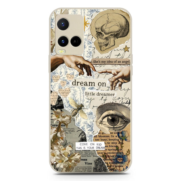 Chapters of You Series Soft Phone Case - Silica Gel Case - Offwhite - Vivo Y21e
