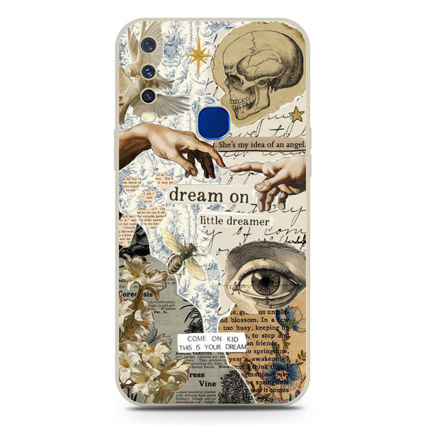 Chapters of You Series Soft Phone Case - Silica Gel Case - Offwhite - Vivo Y17