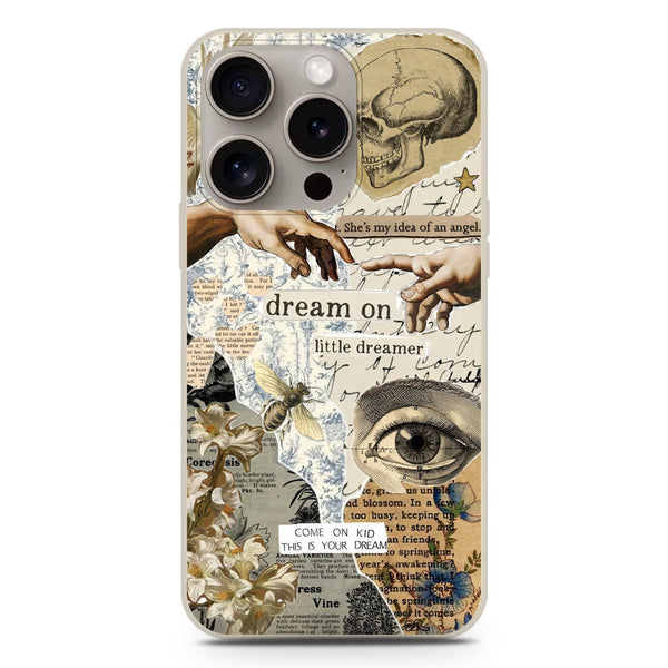 Chapters of You Series Soft Phone Case - Silica Gel Case - Offwhite - iPhone 15 Pro Max
