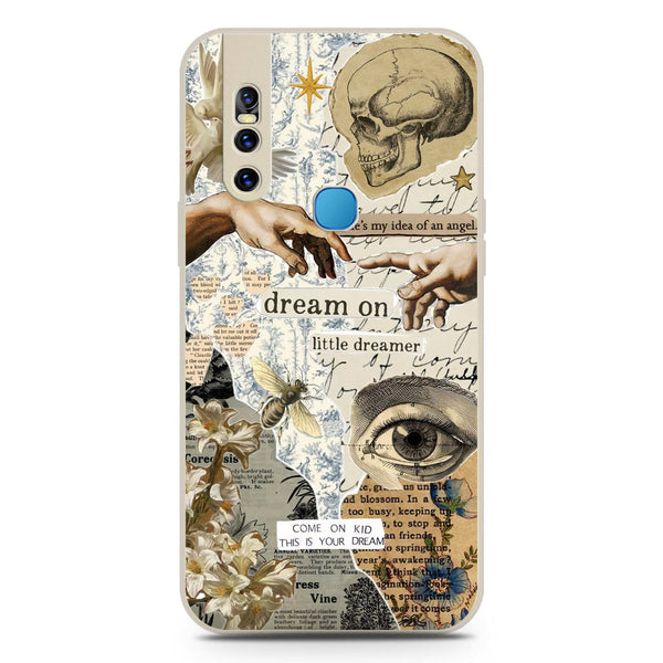 Chapters of You Series Soft Phone Case - Silica Gel Case - Offwhite - Vivo V15