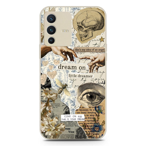 Chapters of You Series Soft Phone Case - Silica Gel Case - Offwhite - Vivo S12