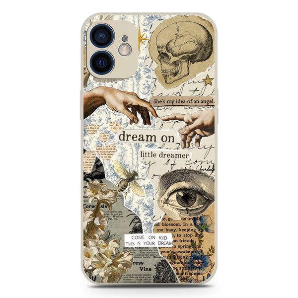 Chapters of You Series Soft Phone Case - Silica Gel Case - Offwhite - iPhone 12 Mini