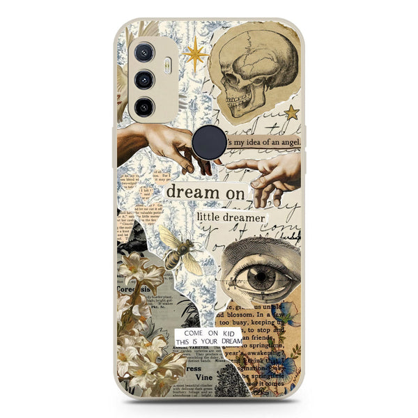 Chapters of You Series Soft Phone Case - Silica Gel Case - Offwhite - Oppo A32