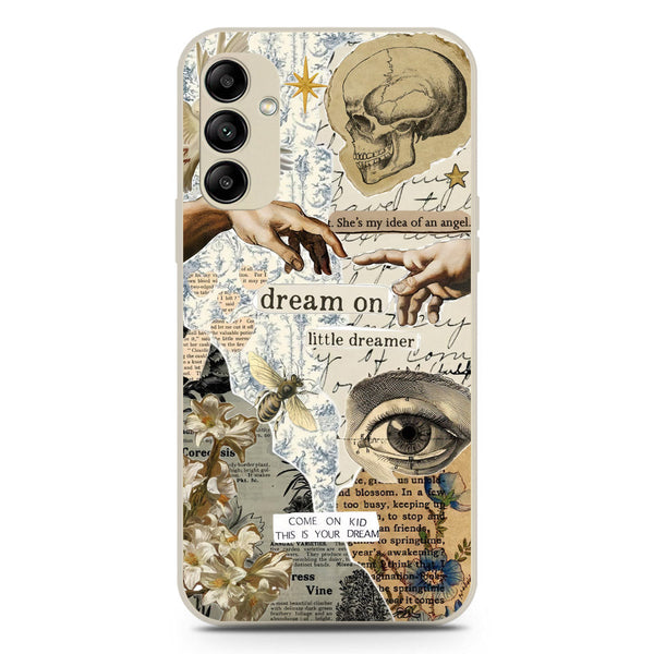 Chapters of You Series Soft Phone Case - Silica Gel Case - Offwhite - Samsung Galaxy A14