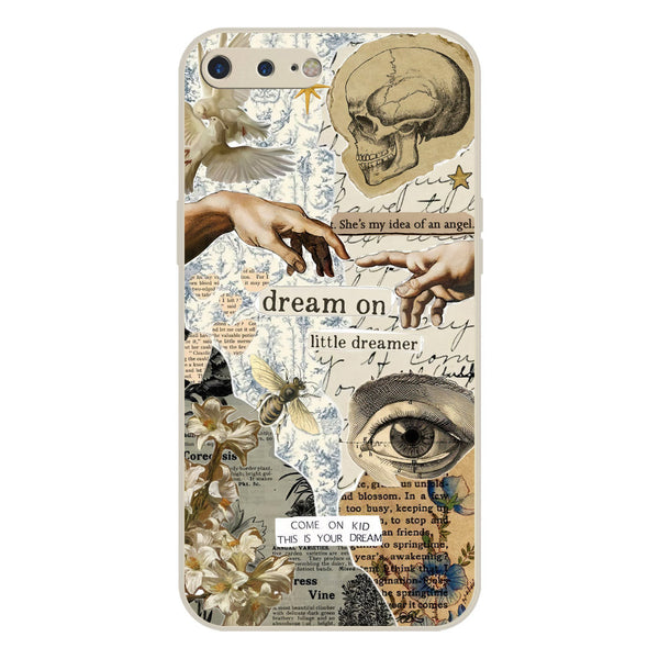 Chapters of You Series Soft Phone Case - Silica Gel Case - Offwhite - iPhone 8 Plus / 7 Plus