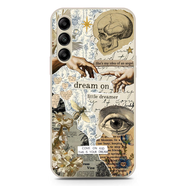 Chapters of You Series Soft Phone Case - Silica Gel Case - Offwhite - Samsung Galaxy A54 5G