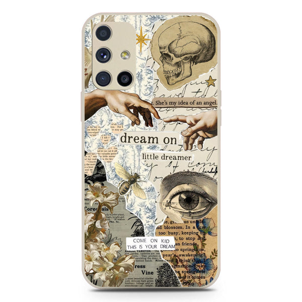 Chapters of You Series Soft Phone Case - Silica Gel Case - Offwhite - Samsung Galaxy M51