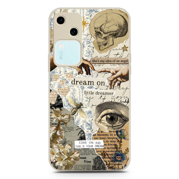 Chapters of You Series Soft Phone Case - Silica Gel Case - Offwhite - Vivo V30