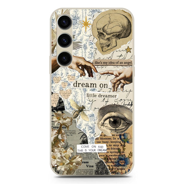 Chapters of You Series Soft Phone Case - Silica Gel Case - Offwhite - Samsung Galaxy S23 Plus 5G