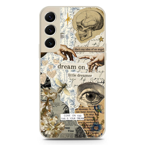 Chapters of You Series Soft Phone Case - Silica Gel Case - Offwhite - Samsung Galaxy S22 Plus 5G