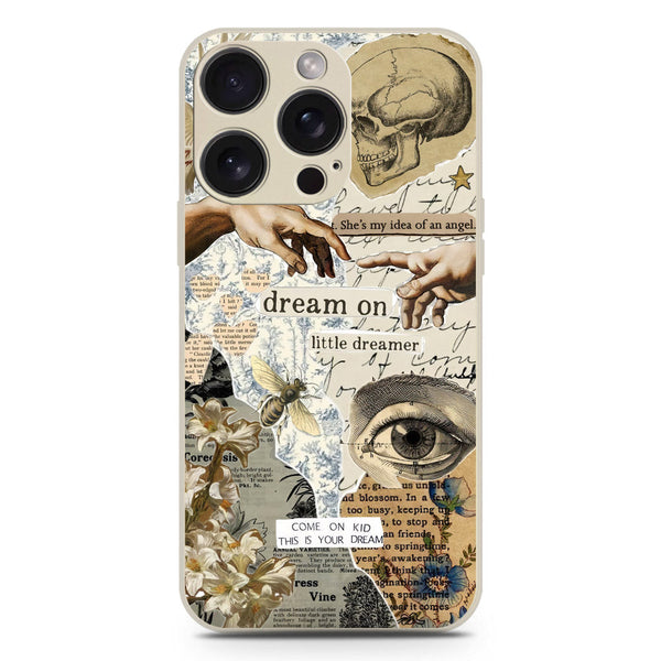 Chapters of You Series Soft Phone Case - Silica Gel Case - Offwhite - iPhone 15 Pro