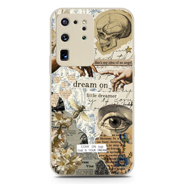 Chapters of You Series Soft Phone Case - Silica Gel Case - Offwhite - Samsung Galaxy S20 Ultra
