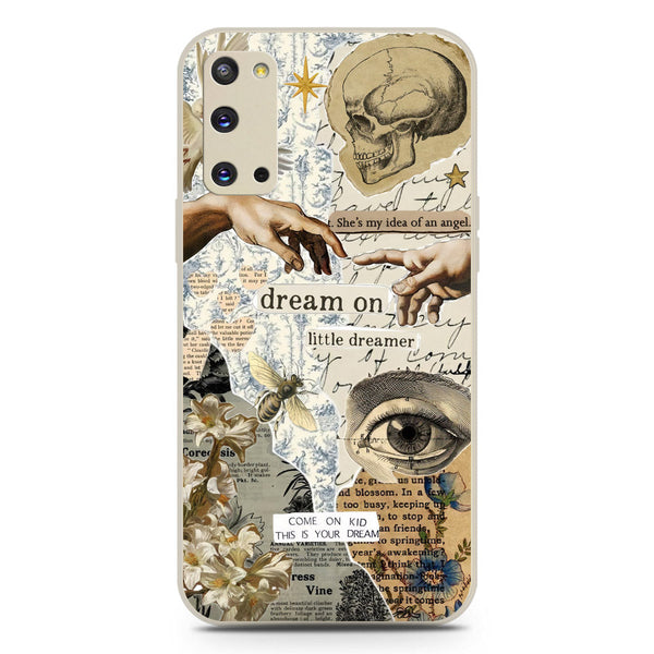 Chapters of You Series Soft Phone Case - Silica Gel Case - Offwhite - Samsung Galaxy S20