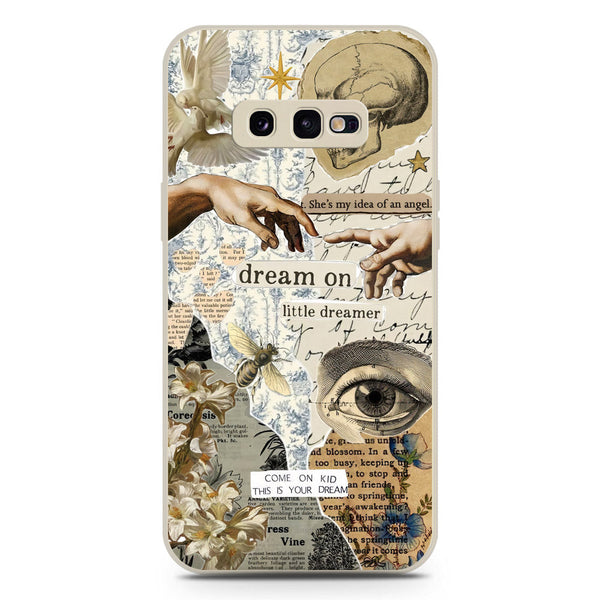 Chapters of You Series Soft Phone Case - Silica Gel Case - Offwhite - Samsung Galaxy S10e