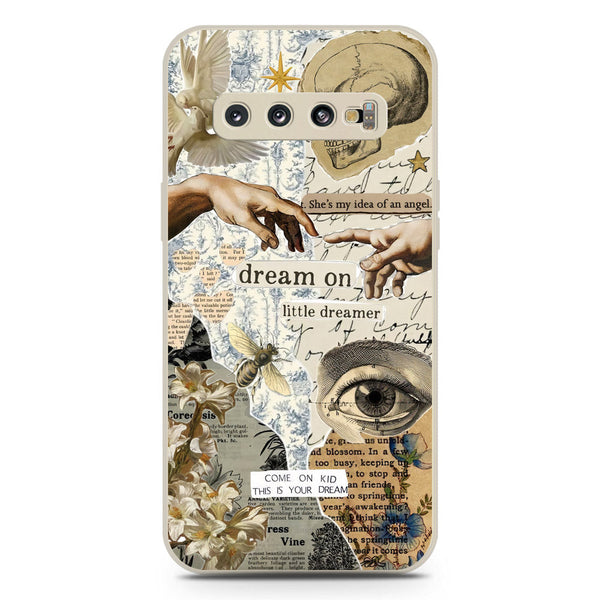 Chapters of You Series Soft Phone Case - Silica Gel Case - Offwhite - Samsung Galaxy S10