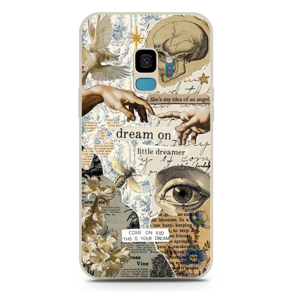 Chapters of You Series Soft Phone Case - Silica Gel Case - Offwhite - Samsung Galaxy S9