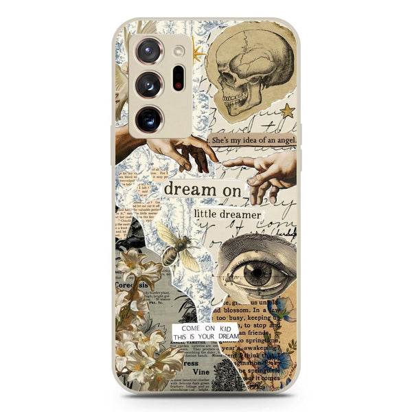 Chapters of You Series Soft Phone Case - Silica Gel Case - Offwhite - Samsung Galaxy Note 20 Ultra