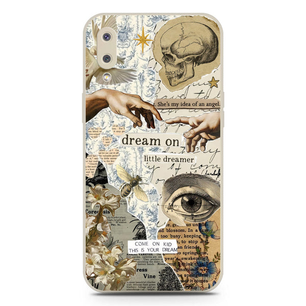 Chapters of You Series Soft Phone Case - Silica Gel Case - Offwhite - Samsung Galaxy M02
