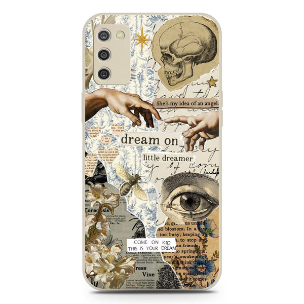 Chapters of You Series Soft Phone Case - Silica Gel Case - Offwhite - Samsung Galaxy M02s