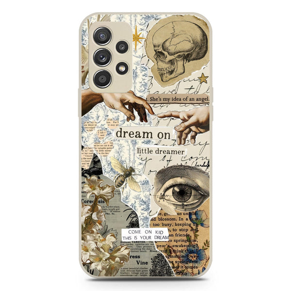 Chapters of You Series Soft Phone Case - Silica Gel Case - Offwhite - Samsung Galaxy A52s 5G