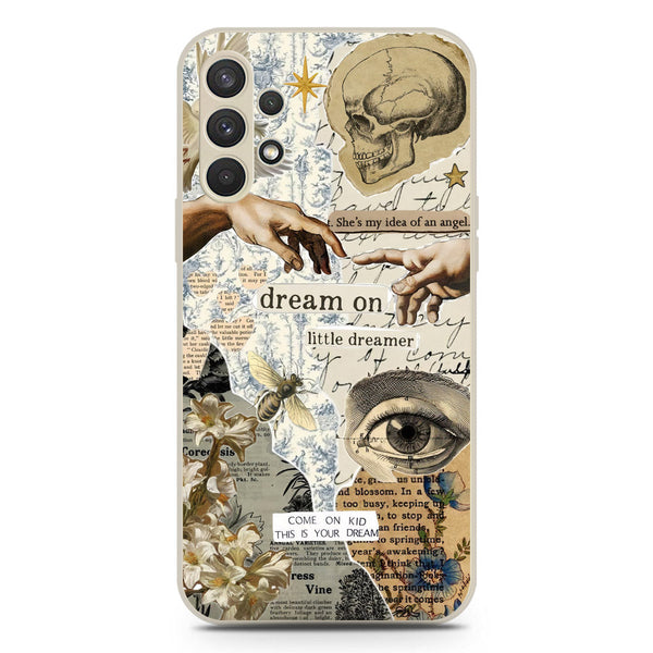 Chapters of You Series Soft Phone Case - Silica Gel Case - Offwhite - Samsung Galaxy A32