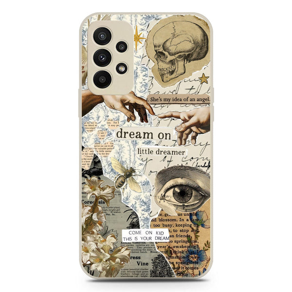Chapters of You Series Soft Phone Case - Silica Gel Case - Offwhite - Samsung Galaxy A23